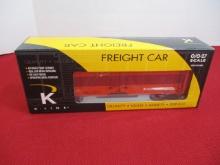 K-Line O-Scale The Milwaukee road Side Reefer Boxcar