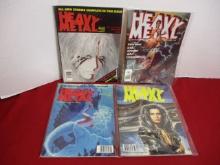 Vintage Heavy Metal Magazine-Lot of 4