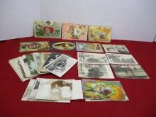 Mixed Vintage Post Card Lot of 38