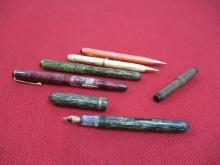 Vintage Fountain Pens and Mechanical Pencils-Lot of 6