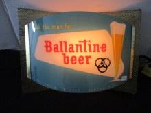 Valentine & Sons Beer Original Glass Advertising Wall Sconce