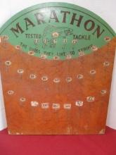 Marathon Tackle Company Original Advertising Fishing Lure Display