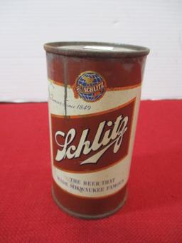 Schlitz Beer Flattop Advertising Can