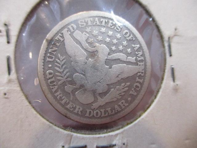 1894 Barber Silver Quarter