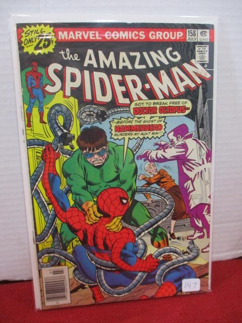 Marvel Comics 25 cent Amazing Spider Man #158 Comic Book