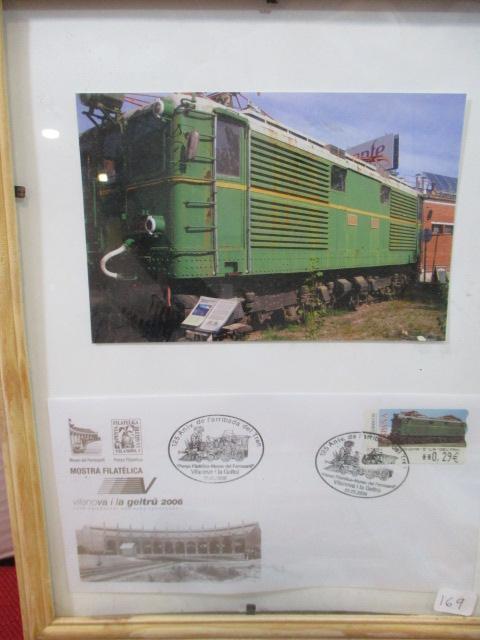 Mixed Railroad Framed Items-5