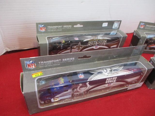 Upper Deck NFL Die Cast 1:64 Scale Haulers-Lot 6-A