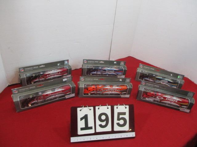 Upper Deck NFL Die Cast 1:64 Scale Haulers-Lot 6-B