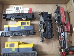 Mixed HO Scale Model Railroading Engines