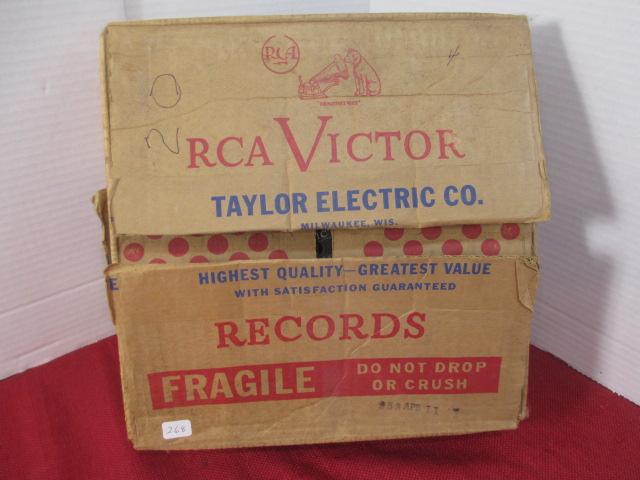 RCA Victor Records in Original Box