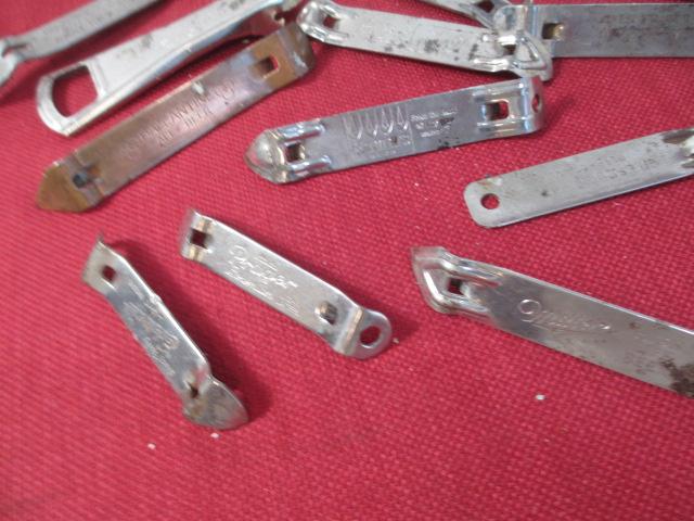 Mixed Bottle Opener/Church Key Advertising Lot