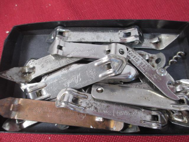 Mixed Bottle Opener/Church Key Advertising Lot