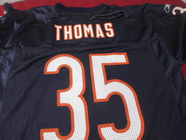 Chicago Bears Antony Thomas Autographed Jersey