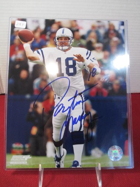 8"X10" Autographed Photo-Payton Manning w/ Hologram