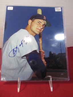 8"X10" Autographed Photo-Carl Yastrzemski