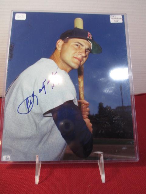 8"X10" Autographed Photo-Carl Yastrzemski