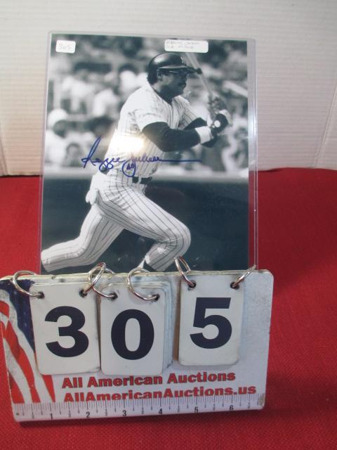 8"X10" Autographed Photo-Reggie Jackson