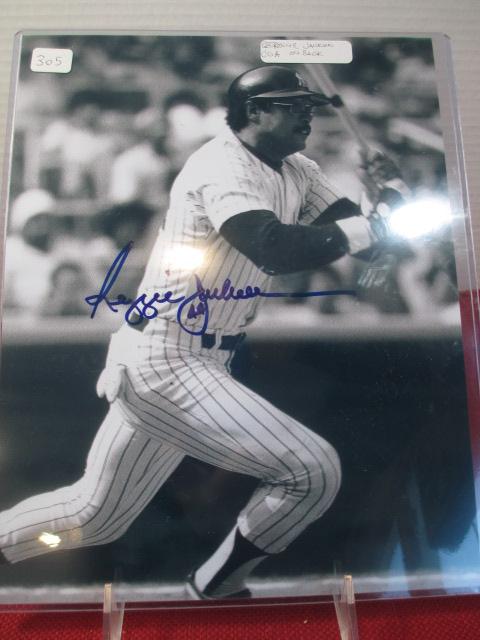 8"X10" Autographed Photo-Reggie Jackson