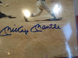 8"X10" Autographed Photo-Mickey Mantle