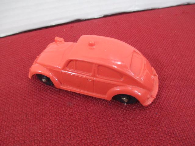 1950's-60's Tomte Plastic German Made Toy Cars-Lot of 4