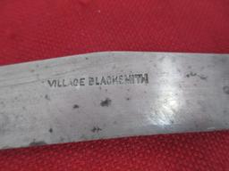 The Village Blacksmith Watertown, WI Knife Grouping