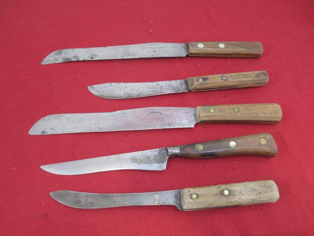 The Village Blacksmith Watertown, WI Knife Grouping