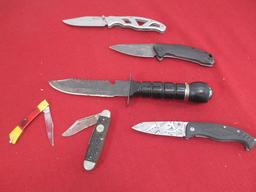 Mixed Knives-Lot of 6