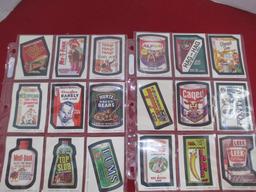 Topps Chewing Gum Vintage Wacky Stickers