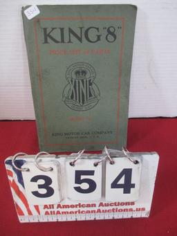 195 King Motor Car Catalog