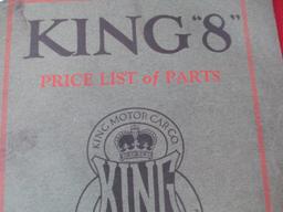 195 King Motor Car Catalog