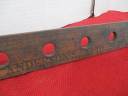 Anderson's Auto Supply Beaver Dam, WI Vintage Gauge Yard Stick