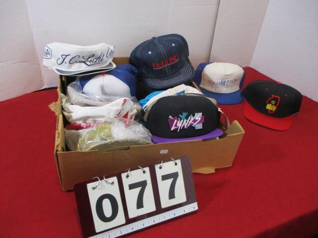 Mixed Advertising Hats-Lot of 25