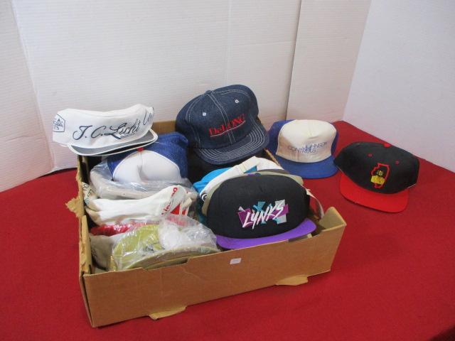 Mixed Advertising Hats-Lot of 25