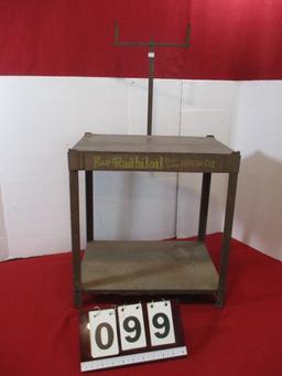 Early Original Radbiloil Motor Oil Display Rack