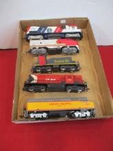 Mixed HO Scale Model Railroading Engines-A