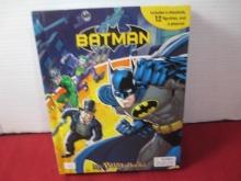 Phidal Batman Figurine Storybook & Play Mat