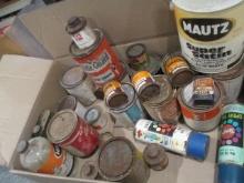 Massive Lot of Advertising Paint Cans