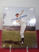 8"X10" Autographed Photo-Mickey Mantle