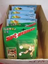 Forza Campione Action Soccer Action Figures w/ Cards-Lot of 12