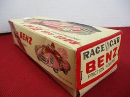 Japan Benz Race Car Friction Powered with Spark-Box Only!