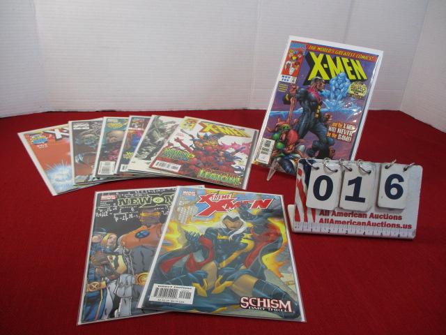 Marvel X-Men Mixed Comic Books-Lot of 9