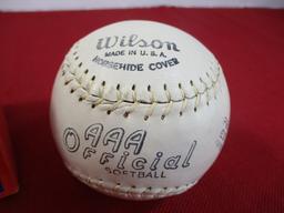 NOS Wilson 12 inch Soft Ball with Box