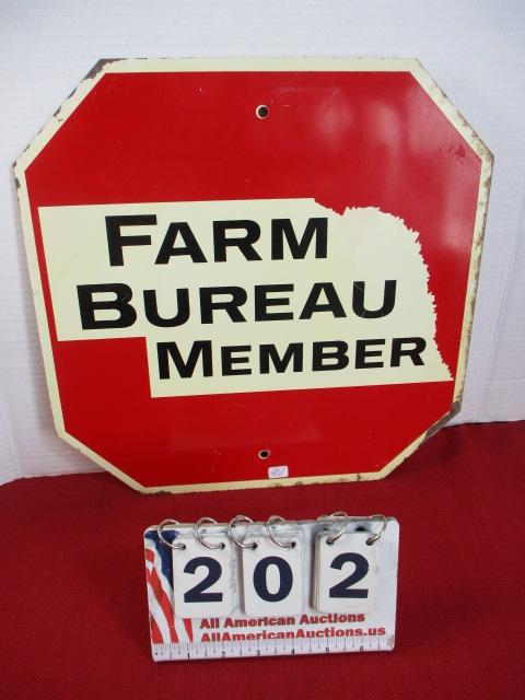 Nebraska STOP/Farm Bureau Member Advertising Sign