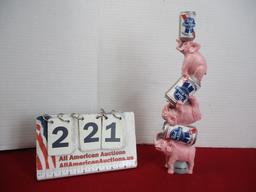 *Special Item-Pabst Pink Elephants Tapper Handle