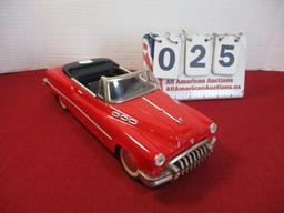 Vintage Voiture Standard Buick Sedan Red Convertible Friction Car