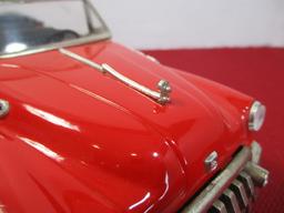 Vintage Voiture Standard Buick Sedan Red Convertible Friction Car