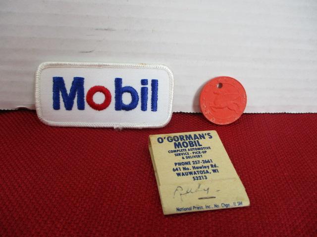 Mobil Gas and Oil Mixed Advertising Pieces-Lot of 3