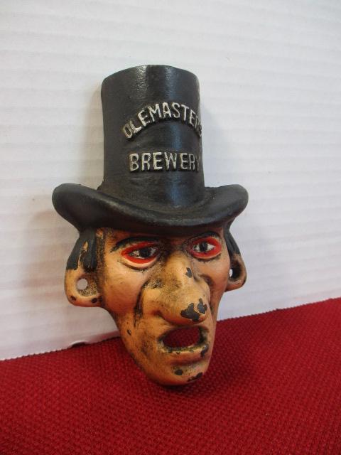 Olemasters Brewery Cast Iron Bottle Opener