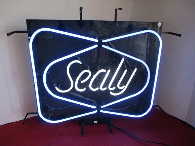 Sealy Working Neon Advertising Sign