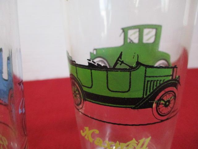 Vintage Collector Car Glassware-Lot of 5